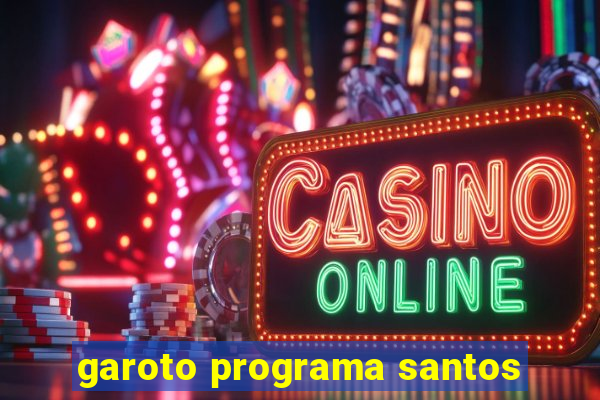 garoto programa santos